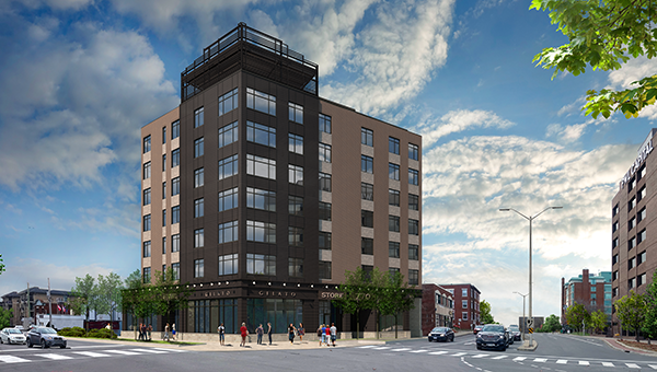 A rendering of 770 Bronson Apartments,